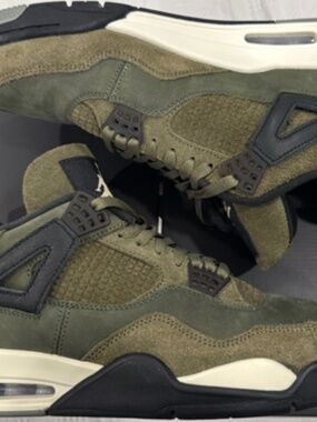 Size 11 - Air Jordan 4 SE Retro Low Craft - Olive - Comes With Replacement Box